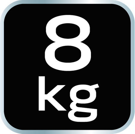 Młotek ślusarski 8 kg, trzonek z włókna szklanego