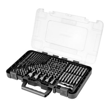 Zestaw wierteł i bitów, nasadki, 120 szt.