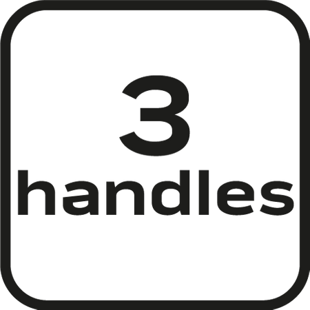 Torba ogrodowa 270 L, 150 g/m2; PP; usztywniona krawędź, 3 uchwyty, 67 x 76 cm