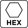 Otwornica widiowa 80 mm z adapterem HEX oraz wiertłem pilotującym