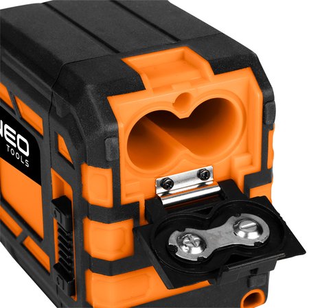 Laser krzyżowy 20 m, z etui i uchwytem magnetycznym, czerwony