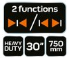 Ścisk automatyczny heavy duty 30"/750