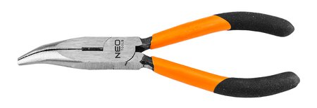 Szczypce wydłużone wygięte 160 mm