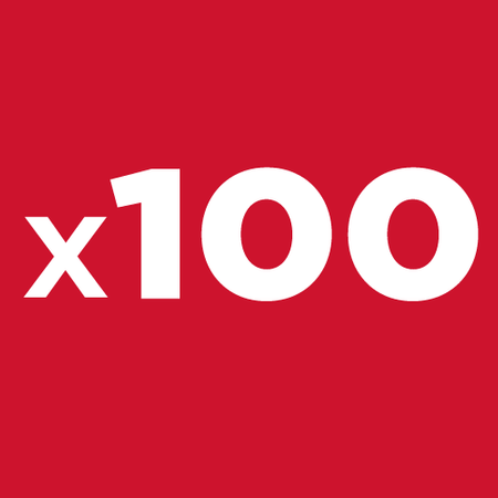 Zestaw narzędziowy 1/4", 3/8", 100 szt.