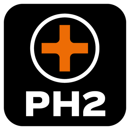 Bity udarowe PH2 x 50 mm, 2 szt.