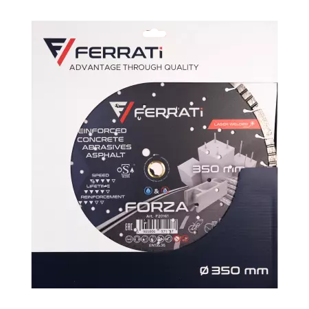 Ferrati Tarcza Diamentowa F20161 350mm FORZA do Betonu