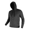 Bluza rozpinana z kapturem COMFORT, szara, rozmiar XL