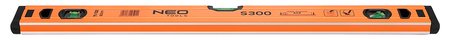 Poziomnica aluminiowa S 300, 3 libelle, 60 cm