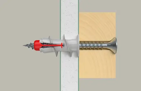 Fischer DuoBlade S Kołek Samowiercący do Płyt G-K z Wkrętem (20 szt.) 545678
