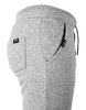 Spodnie dresowe COMFORT, szary melanż, rozmiar XXXL