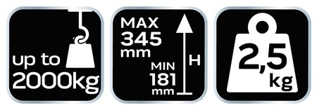 Podnośnik słupkowy 2 t