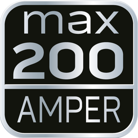 Przewody rozruchowe max. 200A x 2.5m, miedziane