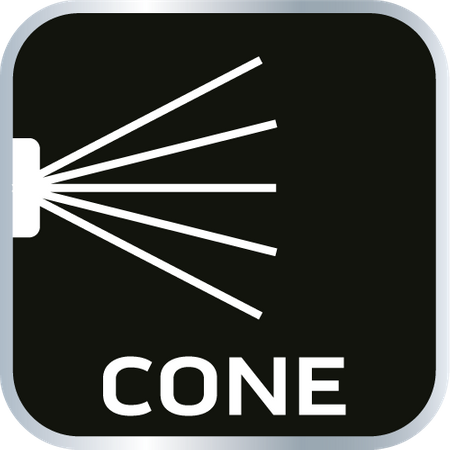 Zraszacz wielofunkcyjny, 7 funkcji,z funkcją CLICK