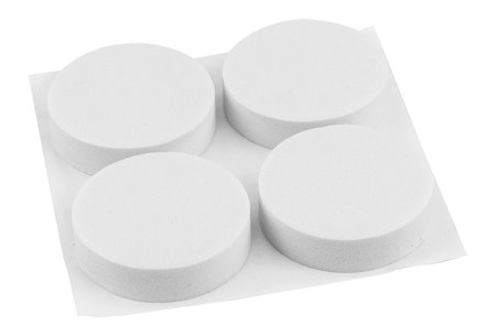 Podkładki silikonowe/ odbojniki samoprzylepne 40mm, 4 szt.