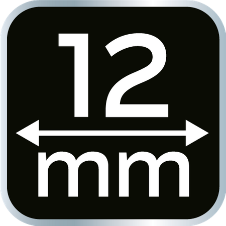 Dłuta 6, 12, 18, 24 mm, zestaw 4 szt. Uchwyt drewniany