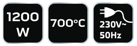 Indukcyjna grzałka do śrub, 1200W