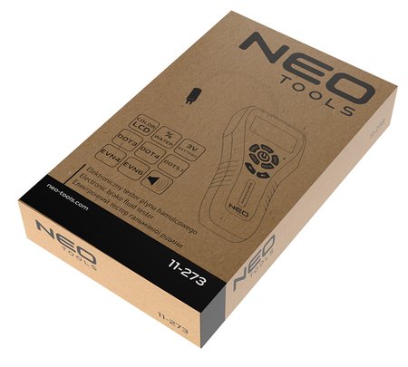 Elektroniczny tester płynu hamulcowego DOT3, DOT4, DOT5.1, EVN4, EVN6