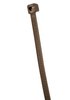 Opaski zaciskowe ogrodowe 4,8 x 160mm, 50 szt., brązowe