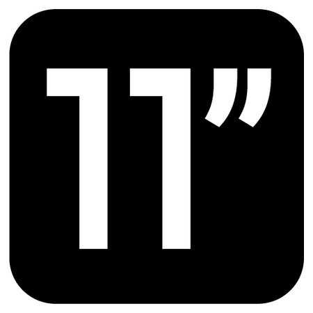 Rękawice robocze, poliester pokryty PU, 4131X, rozmiar 11 (karta)