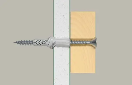 Fischer Kołek Uniwersalny UX 8x50 R z Kołnierzem (100 szt.) 77870