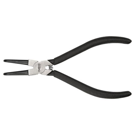 Szczypce segera do pierścieni osadczych 145 mm, wewnętrzne, wygięte