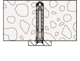 Fischer Kołek Rozporowy SX Plus 8x40 S z Wkrętem (50 szt.) 568208