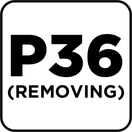 Krążki ścierne na rzep 150 mm, P36, 5 szt., bez otworów