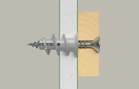 Fischer GK Kołek do Płyt Gipsowo-Kartonowych z Osadzakiem (100 szt.) 52389