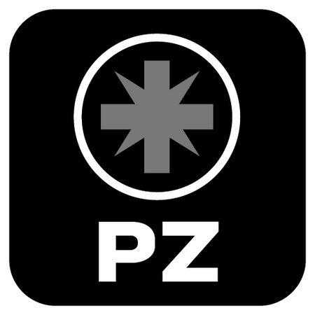 Bity udarowe PH1/2/3, PZ1/2/3 x 25 mm, 6 szt.