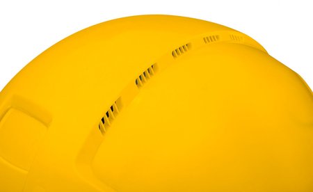 Hełm przemysłowy do pracy na wysokościach, żółty