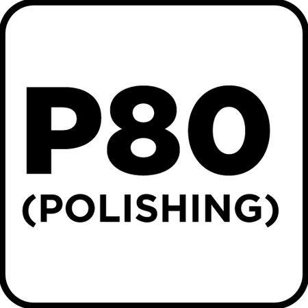 Pasy bezkońcowe 75 x 457 mm, P80, 3 szt.