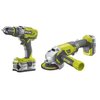 ZESTAW NARZĘDZI AKU. R18PDAG-242S 18V 1*2.0AH 1*4.0AH