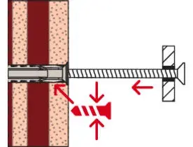 Fischer Kołek Rozporowy SX Plus 8x40 S z Wkrętem (50 szt.) 568208