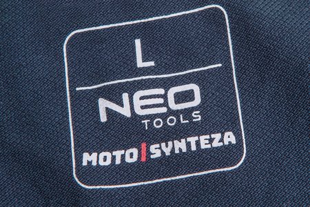 Koszulka polo Motosynteza, 100% bawełna pique, rozmiar M