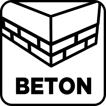 Wiertło do betonu 10 x 250 mm, szlifowane