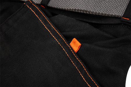 Krótkie spodenki robocze HD Slim, pasek, rozmiar XS