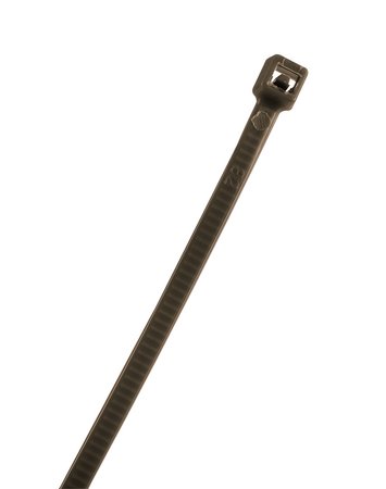 Opaski zaciskowe ogrodowe 2,5 x 200mm, 50 szt., brązowe