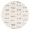 Krążki ścierne, perforowane, na rzep z otworami 225 mm, P100, 5 szt.