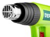Opalarka 2000W, zakres temperatur: I: 350ºC, II: 550ºC, walizka