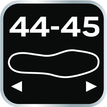 Wkładki do butów thermal comfort - rozmiar 44-45.