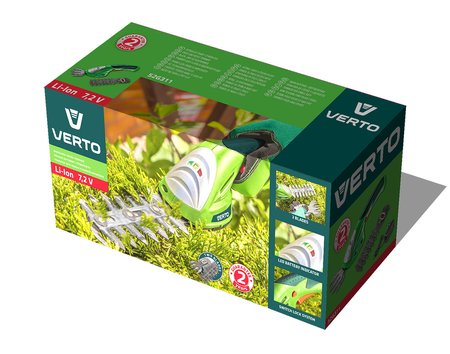 Trymer do trawy i żywopłotu 7.2V, Li-Ion/1.3Ah