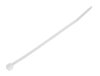Opaski zaciskowe 2.5 x 100 mm, 100 szt., białe