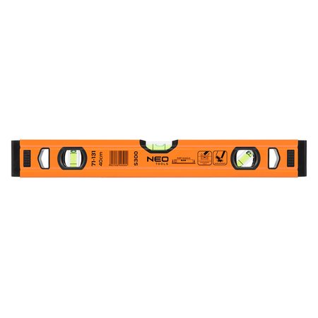 Poziomnica aluminiowa S 300, 3 libelle, 40 cm