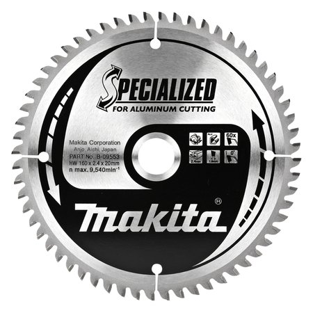 PIŁA SPIEKOWA DO ALUMINIUM 160*20 60Z