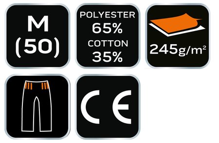 Krótkie spodenki BASIC, rozmiar M/50