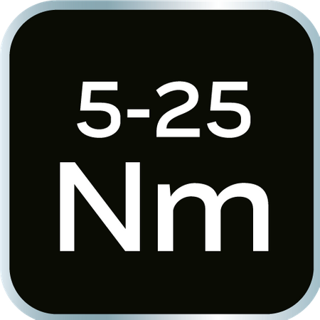 Klucz dynamometryczny 1/4", 5-25 Nm