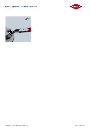 SZCZYPCE DO PIERŚCIENI SEGERA WYGIĘTE 45° WEWNĘTRZNE 180MM