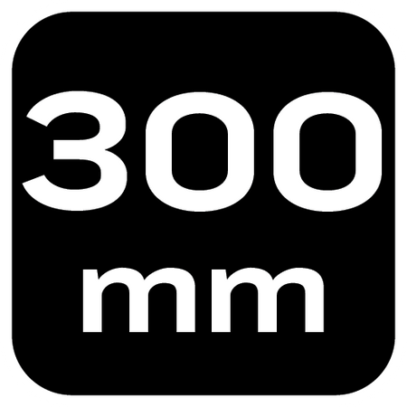 Brzeszczot do piły szablastej do prostego cięcia grubych metali (5-250 mm), 300 mm, HM