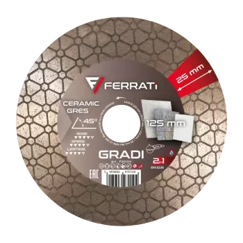 Ferrati GRADI tarcza diamentowa tnąco szlifująca 2in1 125 mm