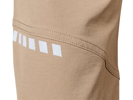 Spodnie robocze Mix&Match, 4 way stretch, z kaburami, Cordura, beżowo-czarne, rozmiar XS